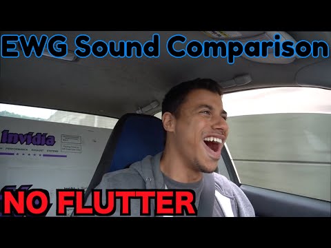 Flutter vs. No-Flutter External Wastegate Sound Comparison on 2006 Subaru WRX Hawkeye STi