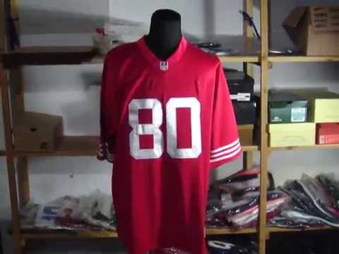 San Francisco 49ers 80# Jerry Rice Red Elite NFL Jerseys By www.intojerseys.top