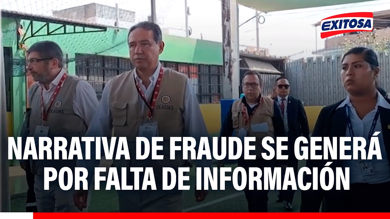 🔴🔵 Narrativa de fraude se crea ante “falta de información”, indica politóloga