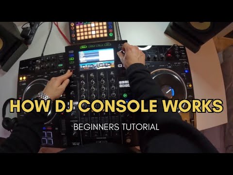 How Dj Console works? - #1 TUTORIAL Pioneer XDJ-XZ for Beginners