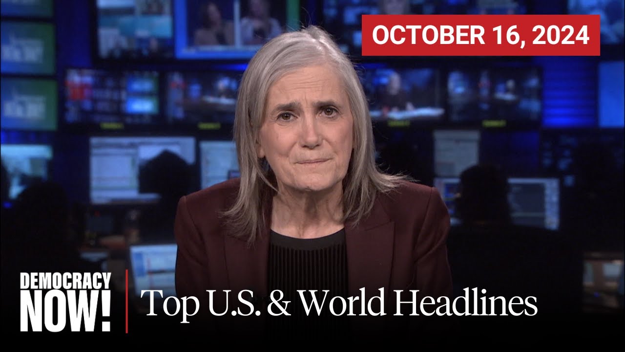 Top U.S. & World Headlines — October 16, 2024