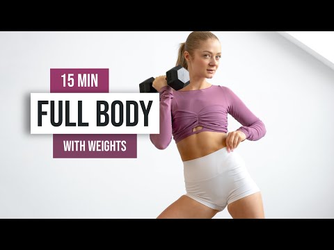 Full Body Hiit Workout with Dumbbells for Weight Control