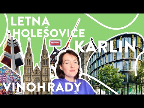 The Day Outside Prague's City Center. Alternative Districts: Letna, Holesovice, Karlin, Vinohrady