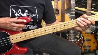 Pleasure GLIDE How To Play On Bass Guitar lesson Tutorial EricBlackmonMusicHD