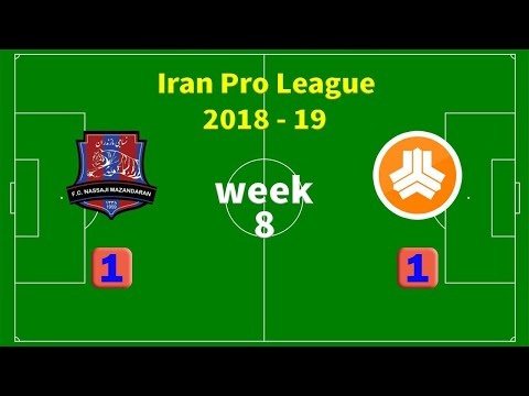 Nassaji Mazandaran (1) - Saipa (1) | 2018-09-28 | MATCH HIGHLIGHTS