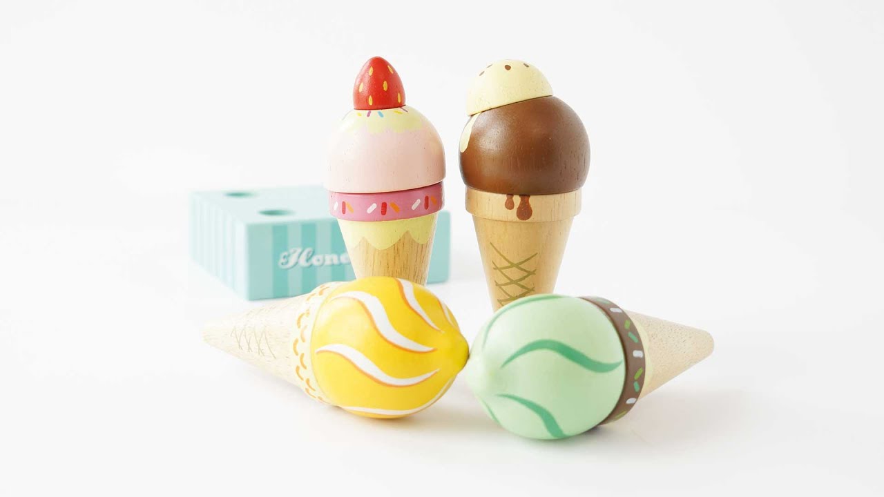 Le Toy Van Sladké zmrzliny - poškozený obal