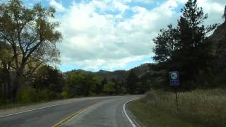 preview picture of video 'Autumn Drive - Cache la Poudre Canyon, Colorado'