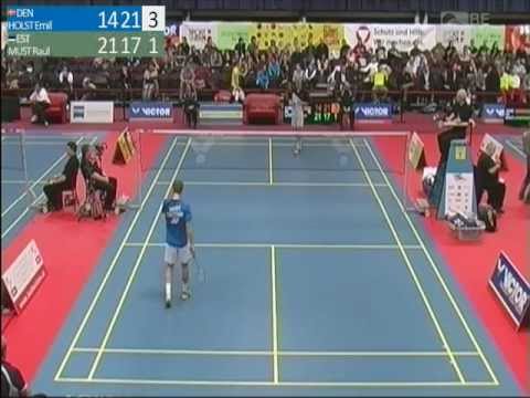 Match of the day:Emil Holst vs. Raul Must (2012 Austrian International)