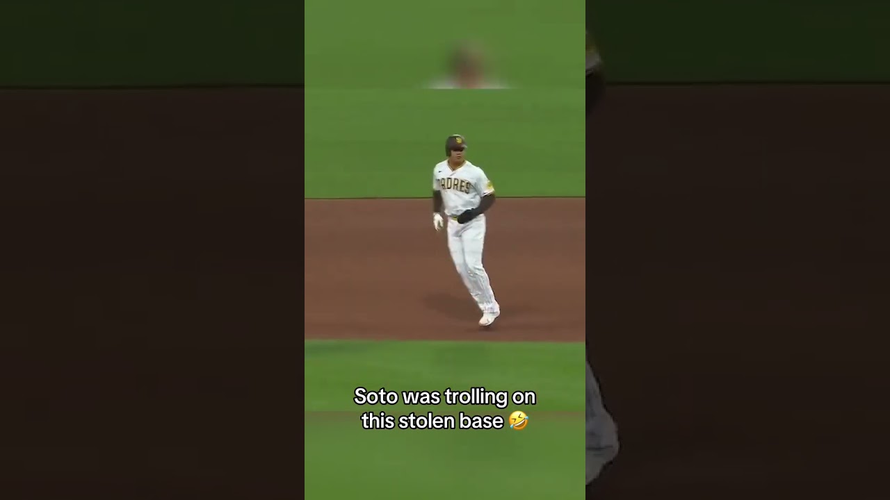 Easiest stolen base ever 😂