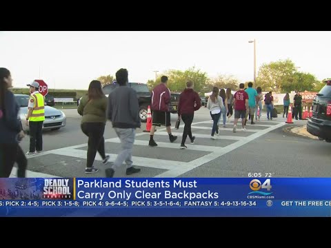 Returning MSD High Students Will Issued Clear Backpacks