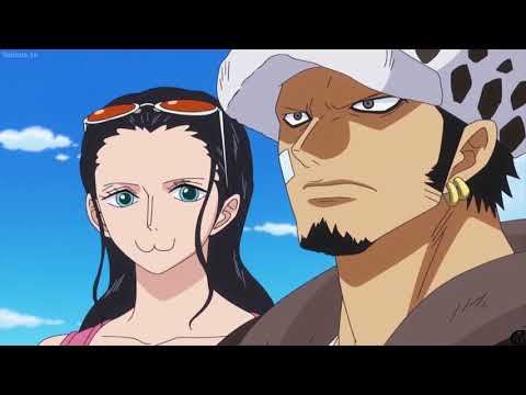 Robin x Law, zoro jealous