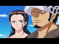 Robin X Law Zoro Jealous