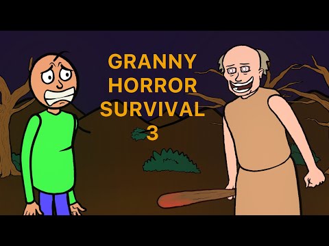GRANNY HORROR SURVIVAL _ Baldi vs Granny_Day 3
