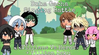 Cover art for villain's vs hero's + villain deku