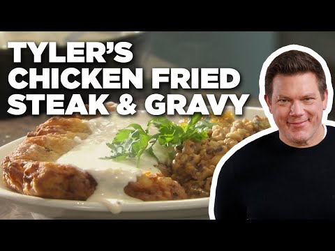 Tyler Florence's Chicken Fried Steak and Gravy | Tyler's Ultimate | Food Network
