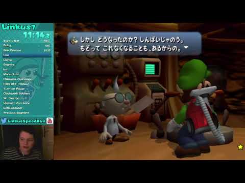 Speedrun Spotlight - Linkus7 with Luigi's Mansion