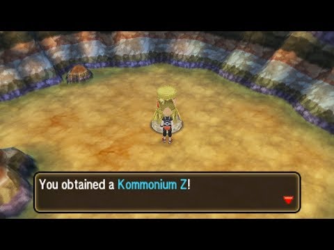 Kommonium Z Location - Pokémon Ultra Sun/Moon