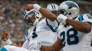 Cam Newton Starts "Dabbin" After Touchdown