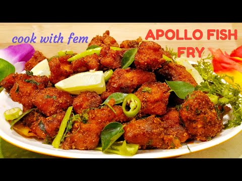 Hyderabadi Apollo Fish Fry | Restaurant Style Fish Fry Recipe | With English Subtitles