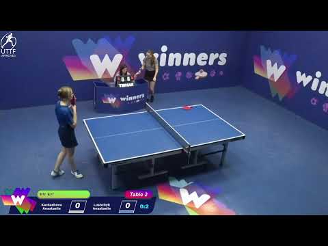 Winners League 29.11.21 Kardashova Anastasiia - Lushchyk Anastasiia 19:00