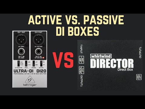 Active vs. Passive DI Box: A Sound/Level Comparison