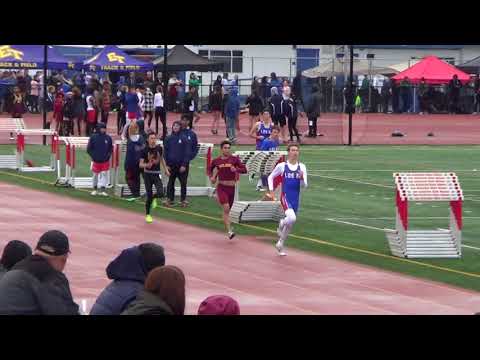 VarB 1600m SMR at Griffin Relays 3-2-18 - Los Alamitos Boys