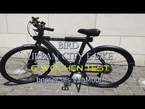 Urban City E-Bike von BirdBike - 6 Wochentest und Erfahrungen ... Besser als VanMoof?