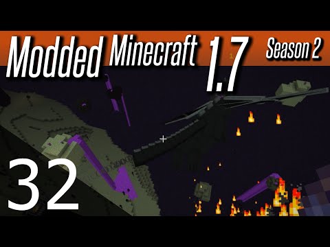 Modded Minecraft 1.7 - S2E32 - Hardcore Ender Expansion: Dragon