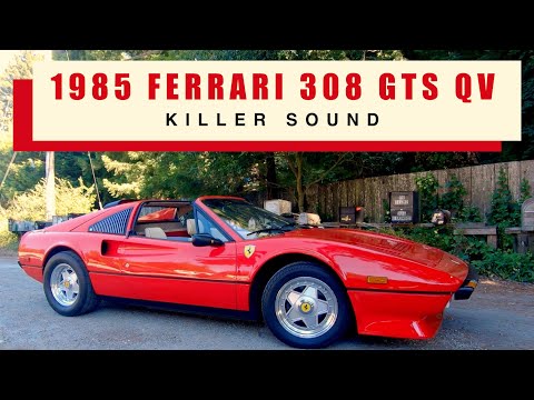 1985 Ferrari 308 GTS QV Eurospec Ansa Exhaust [Pure Sound]