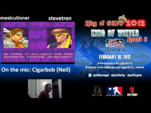The King of GGPO 2012 - Mexicutioner  (T.Hawk)   vs stevetren  (Ryu)