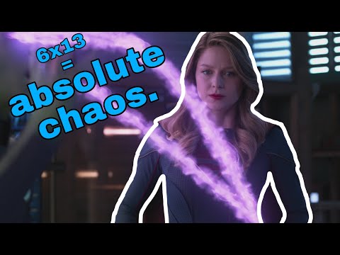 supergirl radiating chaotic energy [6x13 humor]