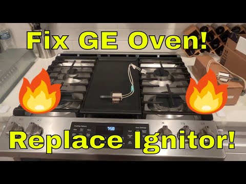 How to Fix GE Oven Broken Gas Oven Ignitor! How to Fix Oven Turns On But Does Not Heat Up!