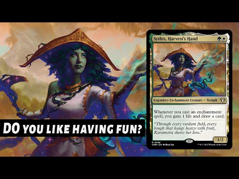 Sythis, Harvest's Hand - The ULTIMATE Enchantress Voltron Deck Tech #commander #sythis #edh #enchant
