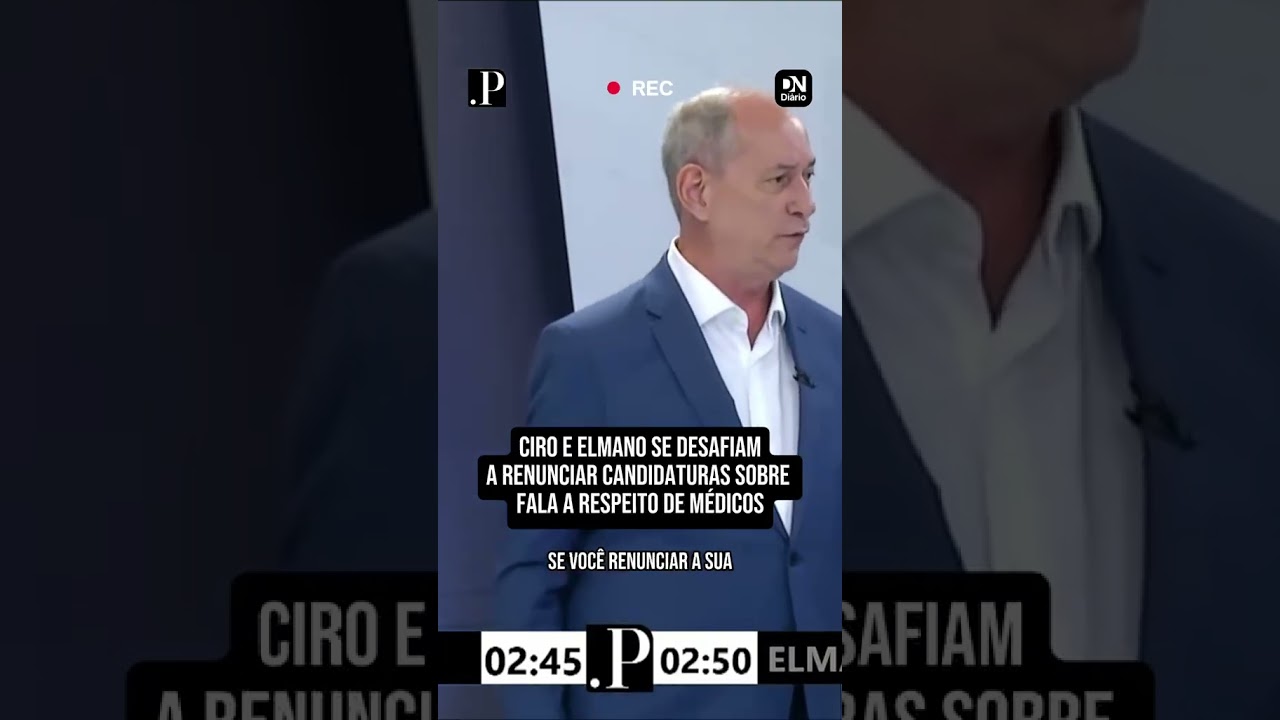 Imagem da notícia Ciro e Elmano se desafiam a renunciar candidaturas sobre fala a respeito de médicos