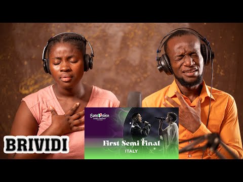 EUROVISION 2022 - MUSIC LOVER REACTION TO 'BRIVIDI' BY MAHMOOD & BLANCO (FIRST LISTEN)