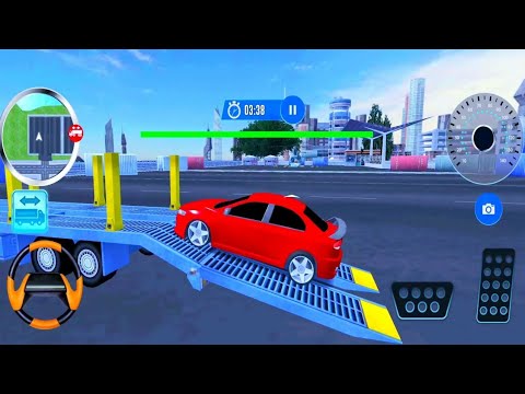 Multi Level Sports Car Transporter Truck 2020 - Android Gameplay