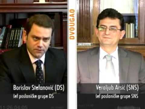 DVOUGAO 253 Borislav Stefanović -  Veroljub Arsić (jan. 2013)