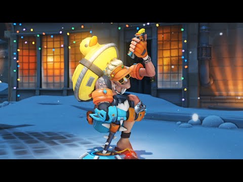 Junkrat - Beachrat - Overwatch 2017 Winter Legendary Skin Spotlight