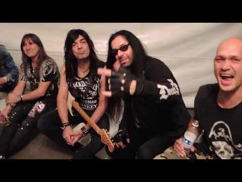 Rata Blanca & Skid Row backstage Interview by Neil Turbin 2016