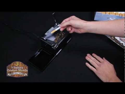 Powermatic II Electric Cigarette Injector Machine Demonstration