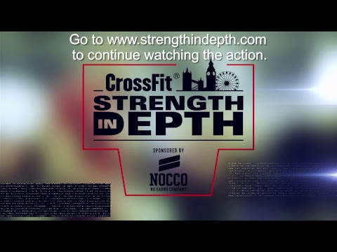 CrossFit Strength In Depth Day 1