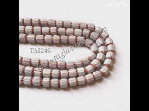 Oval ta4874 plain glass beads, for decorations