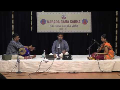 Arvind Sridhar & Party l Isai Natya Nataka Vizha 2024   25 l Narada Gana Sabha l 24 12 2024