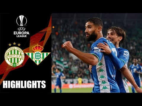 Ferencvaros vs Real Betis 1-2 | Resumen y Goles - Liga de Campeones 2021- 22