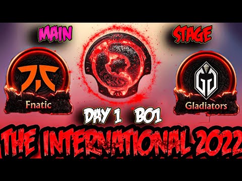 Fnatic vs Gaimin Gladiators BO1 The International 2022 Main Stage - TI11 Day 1 Highlights