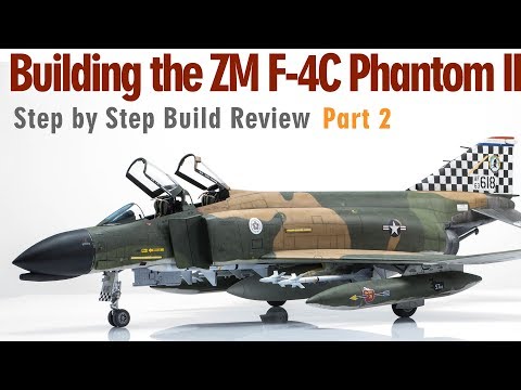 Building the Zoukei-mura F-4C Phantom II Scale Model Aircraft