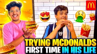 He Tried Mcdonalds For The First Time 😨in His Life | TSG Jash Vlogs