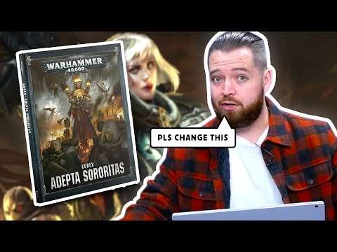 What We Want From The SISTERS OF BATTLE 9th Edition Codex