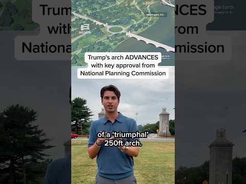 Trump's arch ADVANCES with key approval from National Planning Commission