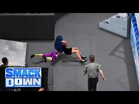 WWE 2K20 SMACKDOWN LIVE: BAYLEY VS LACEY EVANS (SASHA BANKS AT RINGSIDE)
